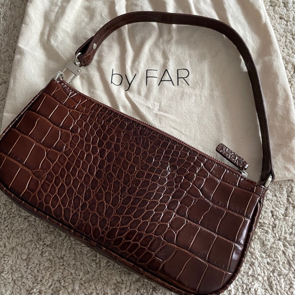 by far rachel bag brown color brand new shoulder bag - Picture 2 of 8